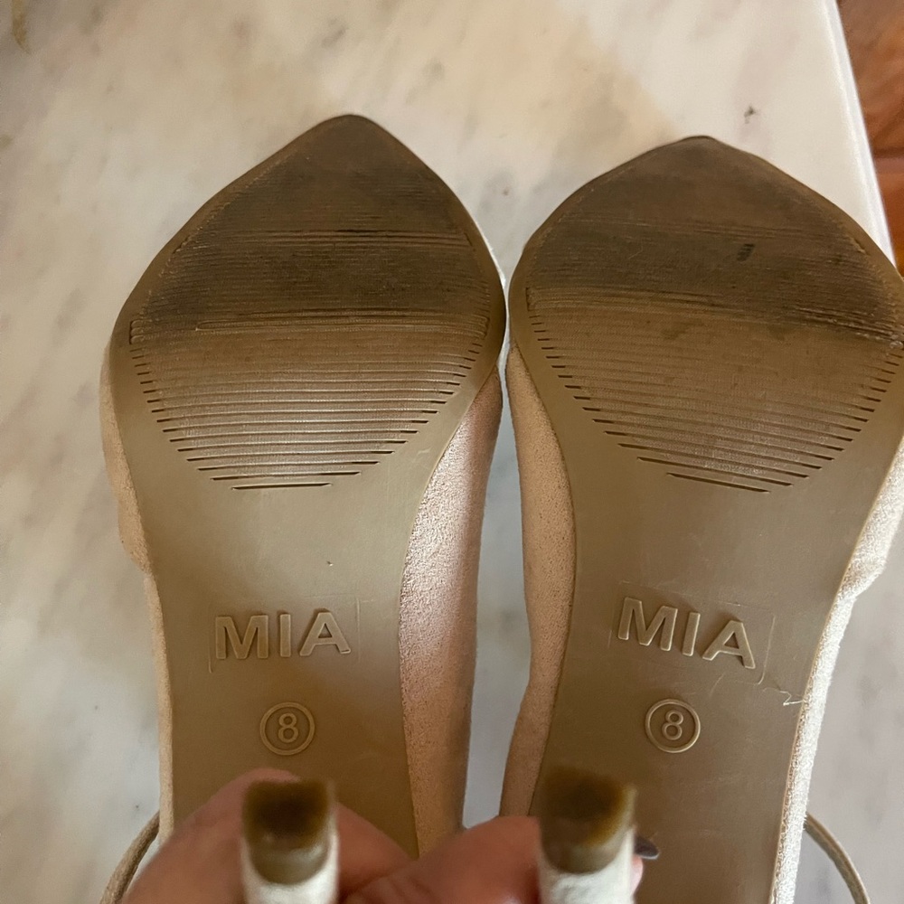 MIA Women's Elegant CREAM Heels